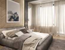 Design moderno di una piccola camera da letto nel 2019: foto e idee d'interni